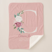 ベビーガールピンク誕生統計 – レターC -