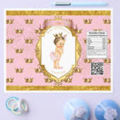 ベビーガールピンク金ゴールドチップバッグラッパー チラシ (シングル)