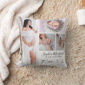 ベビーガールファミリーフォトキープサケ装飾用クッション クッション (ブランケット)