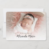 ベビーガールフォトミニマリストカスタム (正面)