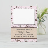 ベビーガールフローラ 案内状 (スタンド正面)