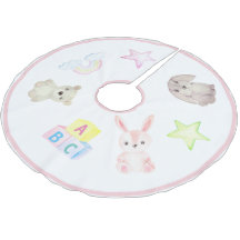 ベビーガールブロックベアーバイラビットアニマルクリスマス