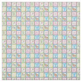 ベビーガールブロック ファブリック (見本)