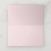 ベビーガールプリンセスエレファントピンクグレー1歳 プレイスカード (内部開封)