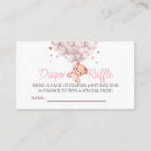 ベビーガールベアースイートバーリーウェイベアテンプレート エンクロージャーカード (正面)