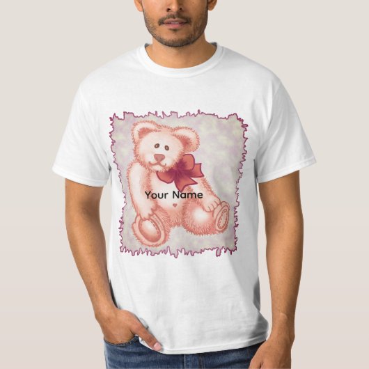 ベビーガールベアTシャツ Tシャツ (正面)
