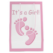 ベビーガールリトル足女の子MGB ミディアムペーパーバッグ (裏面)