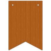 ベビーガールロングホーン焼きオレンジ赤ちゃんシャワー バンティングフラッグ (第1の旗)