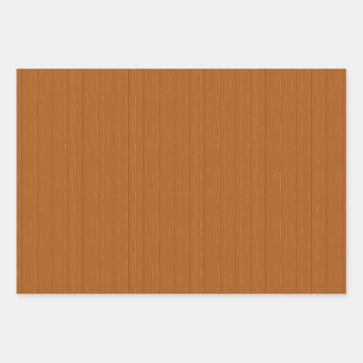 ベビーガールロングホーン焼きオレンジ ラッピングペーパーシート (正面2)