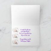 ベビーガール三つ子 カード (内部)