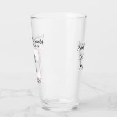 ベビーガール写真記念ガラス タンブラーグラス (左)