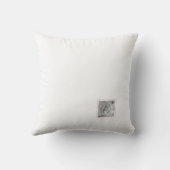 ベビーガール出産発表子供部屋デコールピンク クッション (裏面)