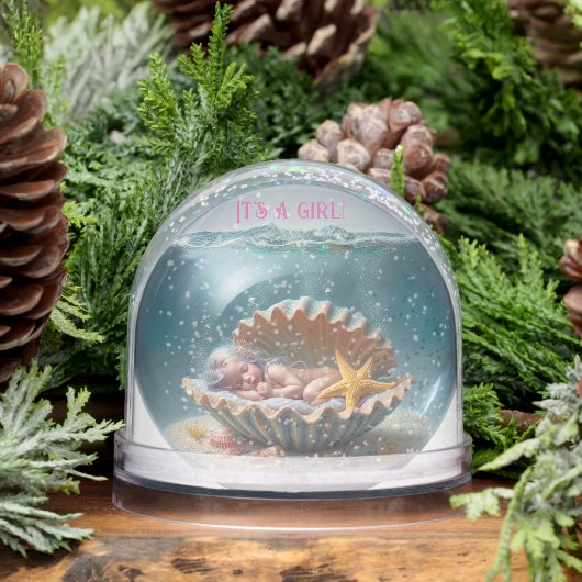 ベビーガール出産発表 (冬)