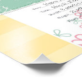 ベビーガール到着スクラップブックタイトルページフォトプリント フォトプリント            (角)