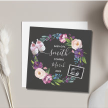 ベビーガール妊娠のお知らせ