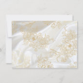 ベビーガール救バプテスマデイトホワイト金ゴールドクロス セーブザデート (裏面)