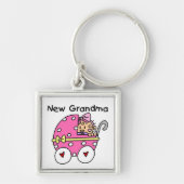 ベビーガール新おばあちゃんプレゼント キーホルダー (正面)