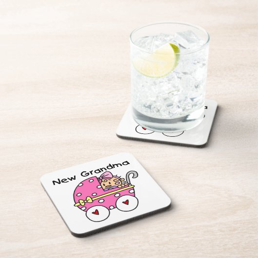 ベビーガール新おばあちゃんプレゼント コースター (右側)