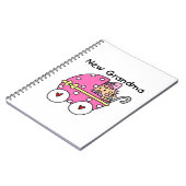 ベビーガール新おばあちゃんプレゼント ノートブック (左側)