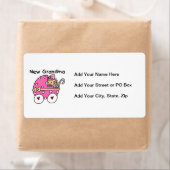 ベビーガール新おばあちゃんプレゼント ラベル (インサイチュ)