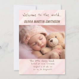 ベビーガール新着 案内状