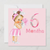 ベビーガール月次マイルストーンマーカーガール (裏面)