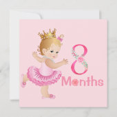 ベビーガール月次マイルストーンマーカーガール (裏面)