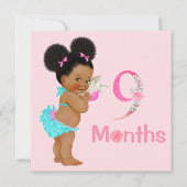 ベビーガール月次マイルストーンマーカーガール (正面)