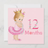 ベビーガール月次マイルストーンマーカーガール (裏面)