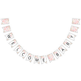 ベビーガール服ベビーシャワーバンティンフラッグ バンティングフラッグ