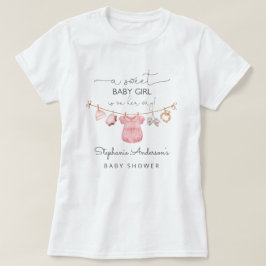 ベビーガール服ベビーシャワーママto shirts tシャツ