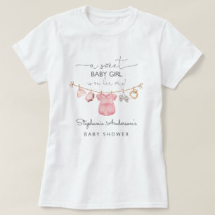 ベビーガール服ベビーシャワーママto shirts tシャツ