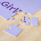 ベビーガール洗濯ガールだ！カスタマイズ ジグソーパズル (側面)