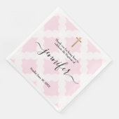 ベビーガール洗礼ピンク白金ゴールド (コーナー)