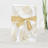 ベビーガール洗礼共産主義 招待状 (裏面)