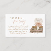 ベビーガール物干しボホブックスベビー エンクロージャーカード (正面)