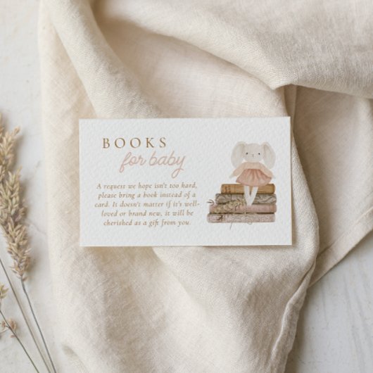 ベビーガール物干しボホブックスベビー エンクロージャーカード