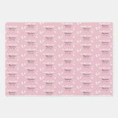 ベビーガール素朴アドベンチャー ラッピングペーパーシート (正面3)