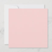 ベビーガール誕生の告知-フローラコーナー 案内状 (裏面)