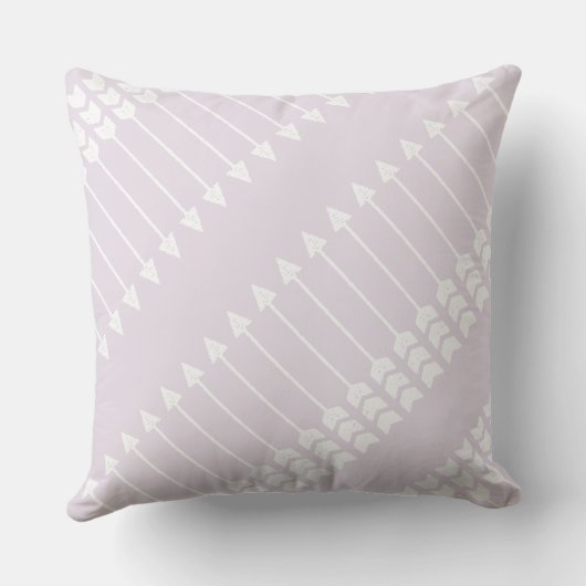 ベビーガール誕生統計ピンクと紫 クッション (裏面)