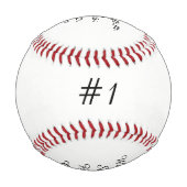 ベビーガール誕生統計保存 野球ボール (裏面)