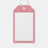 ベビーガール1stバースデーシャワープリンセスキャッツ感謝してい ギフトタグ (裏面)