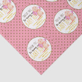 ベビーガール1stバースデーシャワープリンセスキャッツ感謝してい 薄葉紙 (詳細)