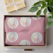 ベビーガール1stバースデーシャワープリンセスキャッツ感謝してい 薄葉紙 (ギフト)