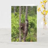 ベビーガール・オランウータン・レスキュー カード (黄色い花)