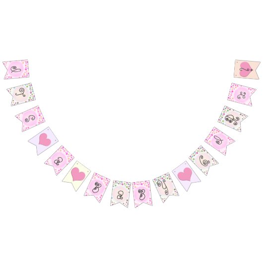 ☆ベビーガール☆カスタム バンティングフラッグ (全)