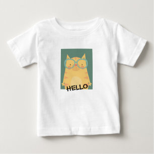 ベビーガール&キッズTシャツ - HELLO ベビーTシャツ