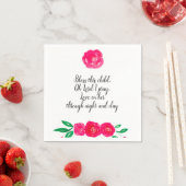 ベビーガール《キリスト教》洗礼式や命名式 スタンダードカクテルナプキン (インサイチュ)