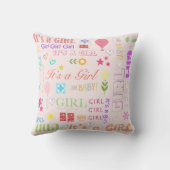 ベビーガール クッション (裏面)