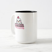 ベビーガール ツートーンマグカップ (正面左)